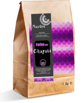 farina integrale di GRANO tenero ideale per Pane e Chapati 1kg